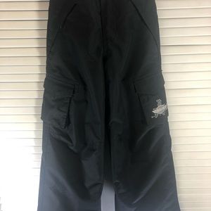 Sims size M black snowboarding snow pants